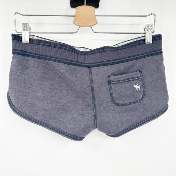 Abercrombie & Fitch A&F Womens Y2K 2000s Micro Pull On Low Rise Lounge Shorts S - Picture 6 of 6